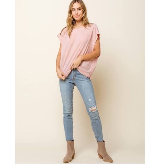Free People Tops - Free People We The Free Pink Halo Tee